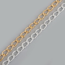 Fashion 3m 14x9mm Antique Silver Gold Plated Jewelry Metal Link Chain Aluminum Chain For DIY Making Bracelet Necklace Finding 2024 - buy cheap