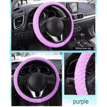 Pearl Velvet Winter Car Steering Wheel Cover/Universal Soft Warm Plush Covers For Steering Car Styling 2024 - buy cheap