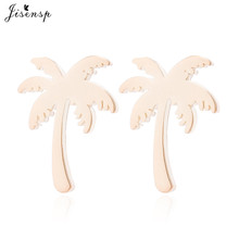 Jisensp New Design Fashion Coconut Tree Earrings for Women Lovely Coconut Tree Earring Plant Jewelry Gift Drop Shipping 2024 - buy cheap