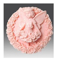 New Rose Floral Girl  Craft Art Silicone Soap mold Craft Molds DIY Handmade soap molds 2024 - buy cheap