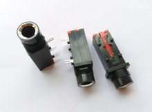 Conector para auriculares con montaje en PANEL PCB estéreo de 1/4 pulgadas, 10 Uds. 2024 - compra barato