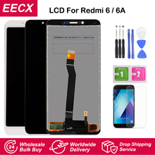 6A LCD For Xiaomi Redmi 6 LCD Display Screen Touch Screen Digitizer with Frame Assembly Replacement 5.45" AAA+ Original Quality 2024 - buy cheap