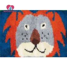 latch hook rug kits lion for kids button package rug carpet embroidery sale sets Foamiran for crafts needlework latch hook kit 2024 - buy cheap