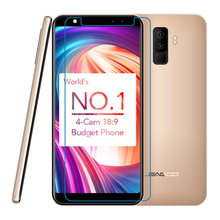 Leagoo m9-película de vidro temperado ultrafina 9h 2.5d para leagoo m9, proteção de segurança à prova de arranhões, 2 unidades 2024 - compre barato