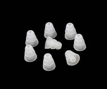 4 Pairs Clear Large Triple Flange Conical Replacement Silicone Earbuds Compatible With Most In Ear Headphone Brands. 2024 - buy cheap