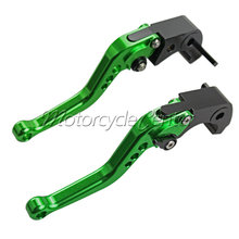 Palancas de embrague de freno ajustables cortas CNC para motocicleta, palanca verde FIREBLADE para Honda CB1000R CB 1000R CBR1000RR CBR 1000 RR 2024 - compra barato