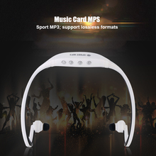 Wireless Portable MP3 Sports Music Player with TF Card Slot Headphone Music Running Earphone Headset MP3 Wholesale 2024 - buy cheap