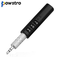 Mini Wireless Bluetooth Car Handfree 3.5mm  Streaming A2DP Wireless Auto AUX Audio Adapter With Mic For Car Stereos Phone MP3 2024 - buy cheap