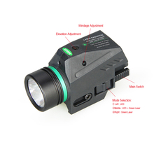 PPT Scope Green Laser Flashlight Compact/sub-compact 150 Lumen For Hunting Shooting gs15-0125 2024 - buy cheap