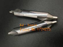 A1*D4 2pcs/set 60 degrees High quality Solid carbide center drill Processing: stainless steel and Steel etc. 2024 - buy cheap