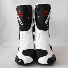 New style  motorcycle boots  Racing Boots,Motocross leather Boots,Motorbike boots waterproof SIZE: 40/41/42/43/44/45 2024 - buy cheap