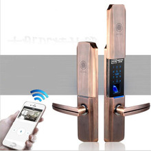 Fingerprint /Password/RFID Card /WIFI Remote Control Access Control Lock 2024 - buy cheap