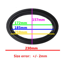 New 20 pcs = 10Pair 6*9 inch 6x9" Woofer Repairable Parts / Speaker Rubber Surround ( 157mm / 185mm / 210mm / 230mm ) 2024 - buy cheap