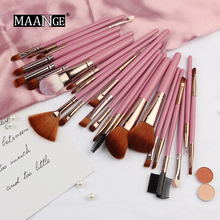 MAANGE Make Up Brushes 25 Set Professional cosmetics Eyeshadow Blending Blush Powder Makeup Brush Sets Kit Pincel Maquiagem Tool 2024 - buy cheap