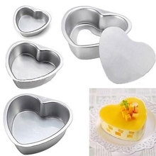 Molde desmontable para hornear pasteles de Chocolate, accesorios de cocina con forma de corazón, herramientas para hornear, novedad 2024 - compra barato