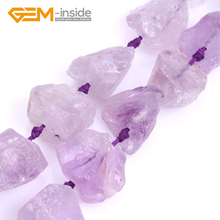 25-30mm Freefrom Natural Amethysts Beads Ntural Stone Beads DIY Loose Beads For Jewelry Making Strand 15" Gift Free Shipping! 2024 - buy cheap