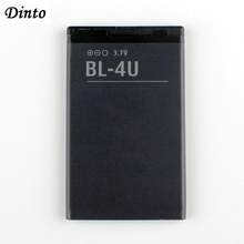 Dinto 1pc 1000mAh BL-4U BL4U BL 4U Li-ion Phone Battery for Nokia 3120c 5250 206 515 5330 5530XM XpressMusic 5730 6212c 2024 - buy cheap