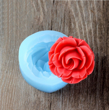 hot sale rose  Modelling of flowers chocolate mold fondant Cake decoration mold flowers molds 100% Food grade material No.si372 2024 - buy cheap