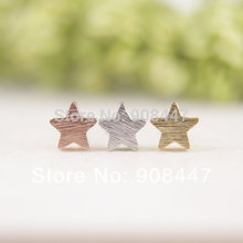 SMJEL 30pcs-S025 Fashion Brincos Brinco Little Matte Star Stud Earrings for Women Wholesale Earing Gifts 2024 - buy cheap