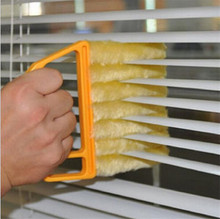Escova para limpeza de janelas, coletor de poeira e ar condicionado, utensílios de limpeza doméstica 2024 - compre barato