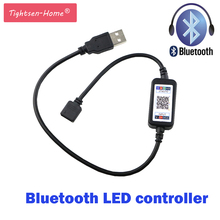 DC 5V-24V Smart Bluetooth Controller 4.0 LED Light Mini Wireless Dimmer 3Channel RGB Led Controller For 5050 RGB LED Strip Light 2023 - buy cheap
