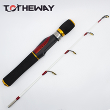 Short ice fishing pole spinning  casting rod 2sec ice fishing ord  olta pesca pole  Rod  Winter fishing  canne a peche 2024 - buy cheap