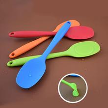 1pc Heat Resistant Silicone Spoon Handle Non-stick Pot Soup Scraping Spoons Silicone Spoons Kitchen Cooking Tools LPF4470 2024 - buy cheap