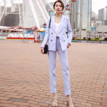 Women's Pant suits for women Formal Work clothes suits office suits for women blazer set jacket womens suits set 2 pieces 2024 - buy cheap