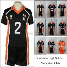 Haikyuu !! Cosplay Costume Karasuno High School Volleyball Club Hinata Shyouyou Sportswear Jerseys Uniform 2024 - buy cheap