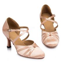 Women Latin dance shoes For Girls ladies Indoor Ballroom Tango Modern Dancing Shoes 10/8.5/7.5/6/5CM  Free Shipping more color 2024 - buy cheap