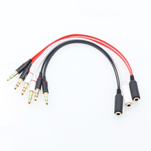 Cable divisor de Audio Multimedia, conector macho a hembra Dual de 3,5mm, para Audio estéreo Y micrófono, UY8 2024 - compra barato