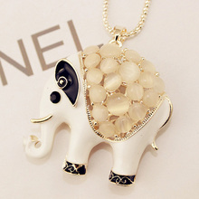 Opala elefante coruja cavalo gato colar/coréia moda jóias marca de luxo feminino camisola acessórios colar/collier/bijouterie 2024 - compre barato