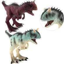 Action & Toy Figures Jurassic Carnotaurus Dinosaur Toys Plastic Dolls Animal Collectible Model Furnishings Toy Gift F3 2024 - buy cheap