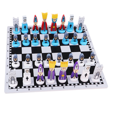 Международный шахматный деревянный дорожный набор шахматы с доской Обучающие Настольные игры игрушки для детей и взрослых 2024 - купить недорого