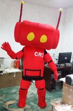 Disfraz de mascota Robot Alienware para fiesta de Halloween, vestido de Cosplay de lujo, talla adulta, atuendo de actuación 2024 - compra barato