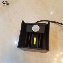 ONDENN-Lámpara LED con Sensor de movimiento, luz de pared ajustable con forma de cubo cuadrado, para interior y exterior, 6W, 9W, 12W 2024 - compra barato