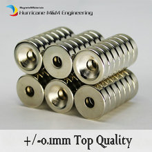 4.1kg Pulling NdFeB Countersunk Magnet Dia 15x4 (+/-0.1)mm M4 Screw Countersunk Hole Neodymium Rare Earth Permanent Magnet 60pcs 2024 - buy cheap