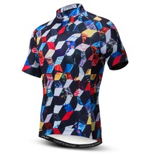 Pro Team Reflective Cycling Jersey Shirt Short Sleeve Men MTB Bicycle Clothing Ropa Ciclismo Breathable Road Bike Jerseys Top 2024 - buy cheap