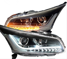 Bumper Farol da lâmpada para chevrolet Cruze 2009 2010 2011 2012 2013 DRL Estacionamento Nevoeiro ESCONDEU Lente Bi Xenon OI LO lâmpada cruze Lanterna Traseira 2024 - compre barato