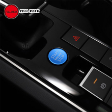 1 pc Aluminum Alloy Car Start Stop Engine Button Cover Decoration Cap Sticker for Volkswagen VW Touareg 2011-2018 19 Accessories 2024 - buy cheap