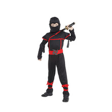 Stealth Ninja Boys Costume Child samurai warrior Anime Cosplay Fancy dress for Carnival or Halloween party dressing up 2024 - buy cheap