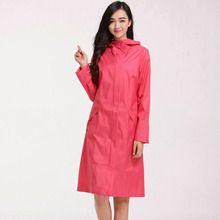 High Quality Fashion Personality Rain Coat Solid Zipper Waterproof Adult Raincoats Women Outdoor Rainwear Jacket 2024 - buy cheap
