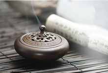 Incensário de cerâmica de lótus, placa antiga de incenso com suporte de bobina vintage multiuso para decoração da casa escrita para meditar 2024 - compre barato