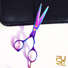 Горячая Распродажа Профессиональные цветные ножницы для стрижки волос 5,5 дюйма 2024 - купить недорого