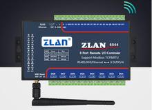 ZLAN6844  RS485 Wifi Ethernet RJ45 8channel DI AI DO RS485 Modbus I/O module RTU  data collector remote controller board module 2024 - buy cheap