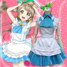 Zhomecos Anime LoveLive Cosplay Costume Labrador Night Minami Kotori Maid Costume Cosplay Love Live Cosplay Full Set 2024 - buy cheap