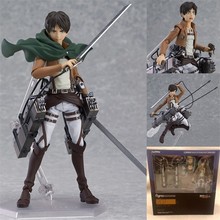 Anime Attack on Titan Eren Jaeger Anime Figure Figma Brinquedos 207 Juguetes 6" PVC Action Figure Collectible Model Toys 2024 - buy cheap