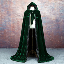 Wedding cloak Pageant Velvet Cloak for Lace-up Robe Elegant Party Costume Bride wedding outdoor cloak 2024 - buy cheap