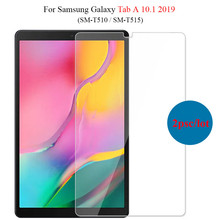 2pcs/lot For Samsung Galaxy Tab A 10.1 2019 SM-T510/T515 Tempered Glass Film 9H Explosion-Proof Screen Protector Glass Guard 2024 - buy cheap