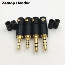 1Pcs 2.5 / 3.5 mm 3 / 4 Pole Stereo Male Jack 2.5mm 3.5mm Audio Plug DIY Soldering Adapter for 2mm 4mm 6mm Cable Connector 2024 - buy cheap